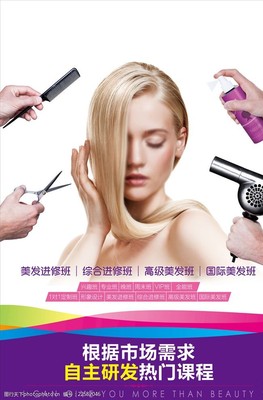光影發(fā)絲 探索美發(fā)學校圖片素材的藝術與價值